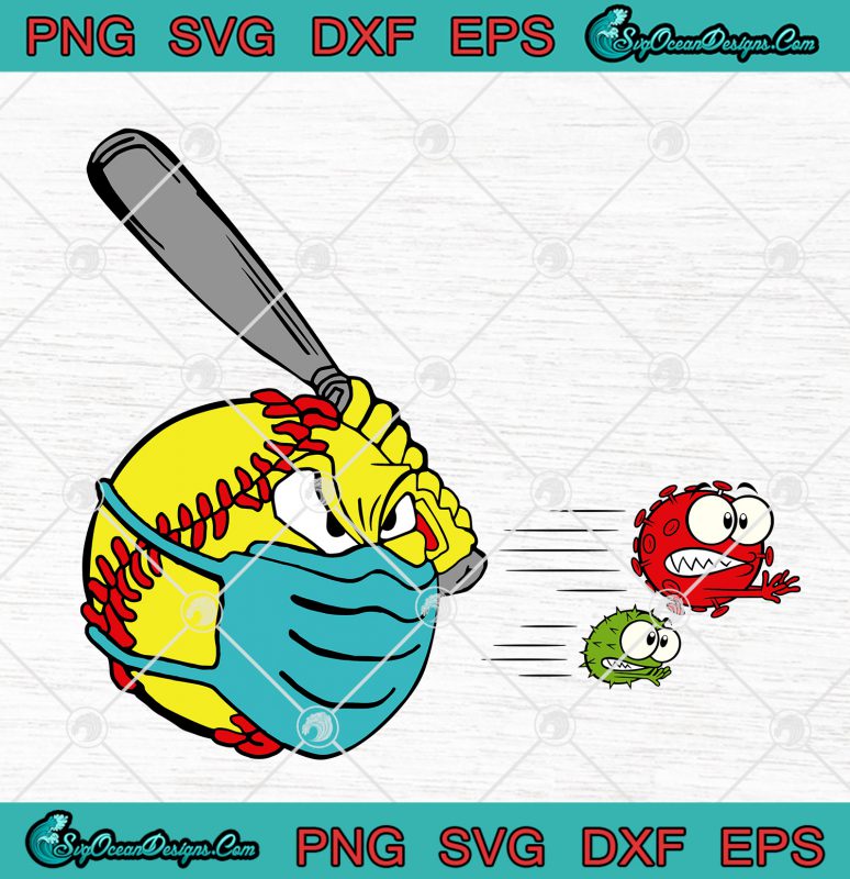 Baseball Softball Chase Kills Coronavirus Svg Png Fuck Covid