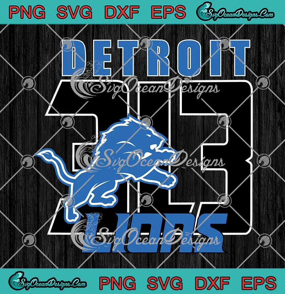 Retro Detroit Lions Logo Svg Detroit Lions Football Svg Png