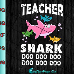 Teacher Shark Doo Doo Svg Png