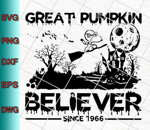 Great Pumpkin Believer Since 1966 svg