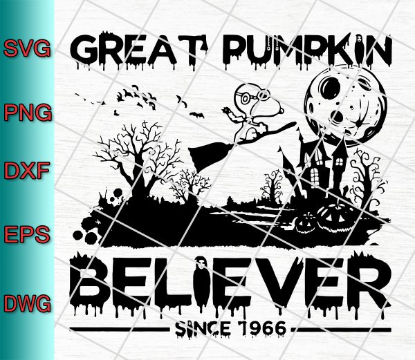 Great Pumpkin Believer Since 1966 svg