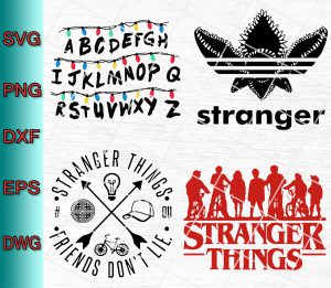 Stranger Things Svg Eps Dxf Png Eps - Stranger Things Logo Svg