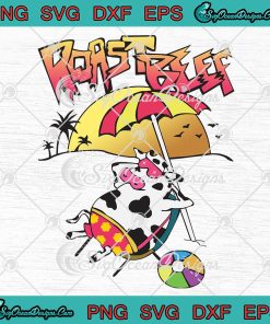 Roast Beef Beach Cow Png Svg Eps Dxf ,Stranger Things Svg, Funny Cows Svg