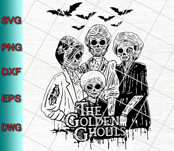 The Golden Ghouls svg