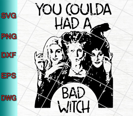 You Coulda Had A Bad Witch Svg