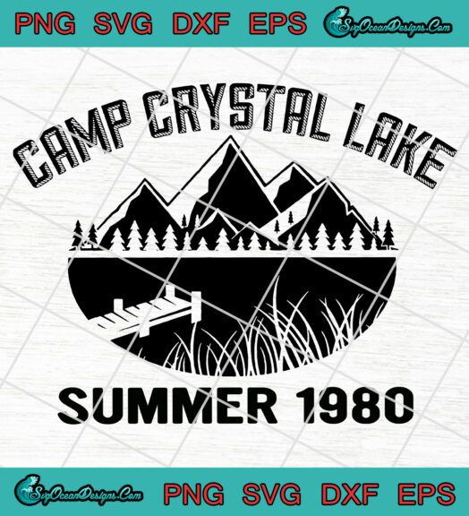 Camp Crystal Lake Summer 1980 svg png
