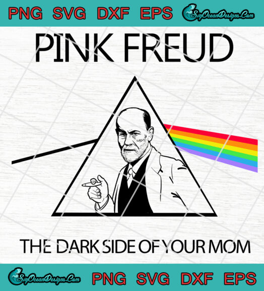 Pink Freud svg