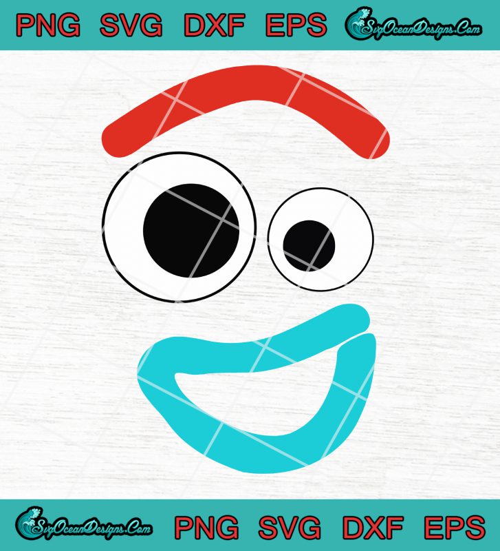 Disney And Pixar Toy Story 4 Forky Smiling Costume Svg Png Eps Dxf