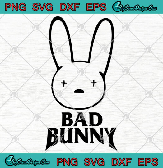 Bad Bunny Logo Svg