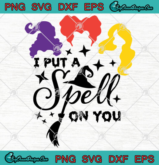 I Put A Spell On You svg png