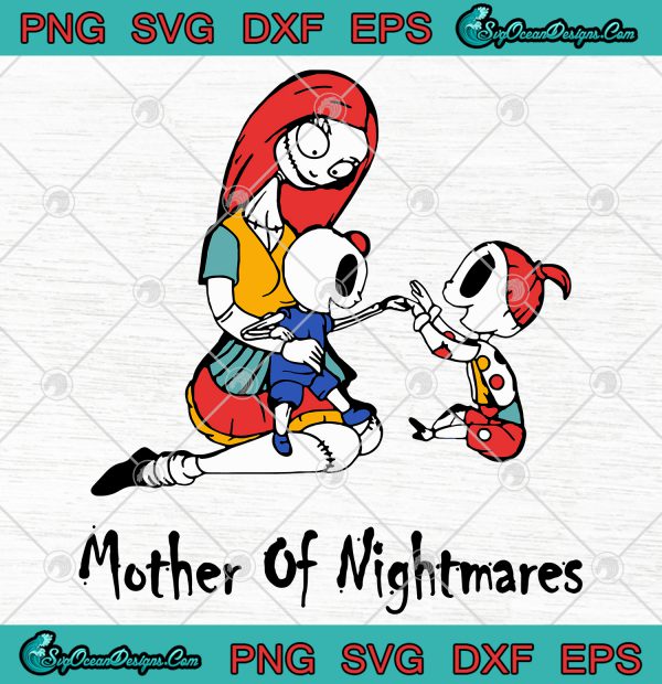 The Nightmare Before Christmas Mother Of Nightmares Svg Png Eps Dxf