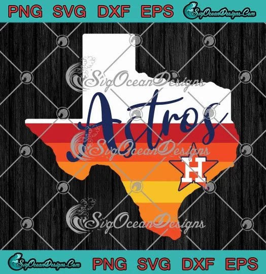 Texas Astros Baseball Svg Png Houston Baseball H Svg Png Eps Dxf