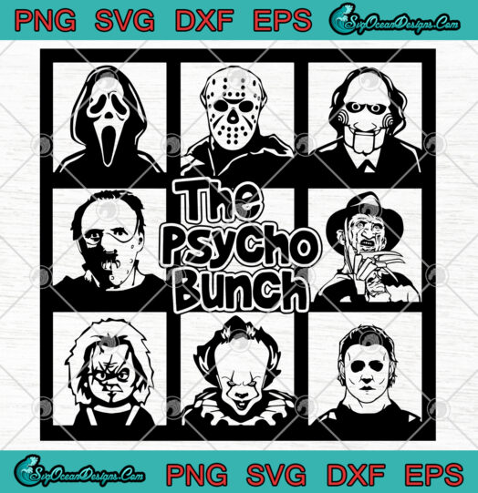 The Psycho Bunch svg png