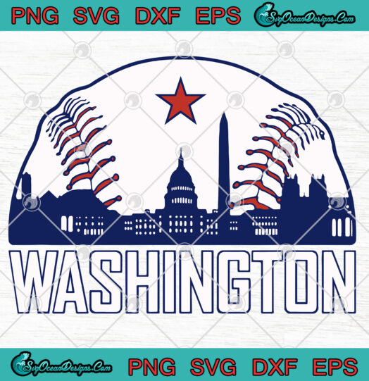 Washington baseball svg png