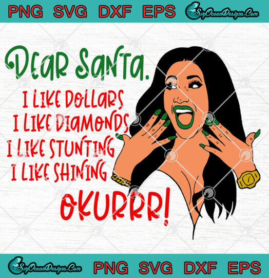 Dear Santa Christmas svg png