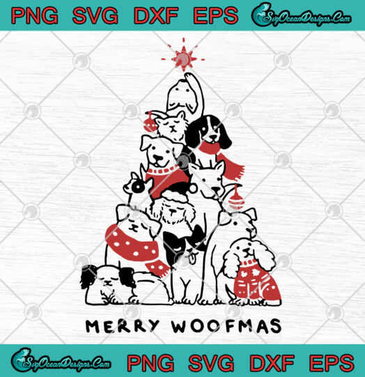 Merry Woofmas svg png