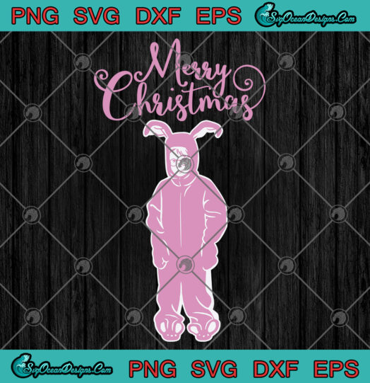 Ralphie Pink Bunny Costume A Christmas Story svg png