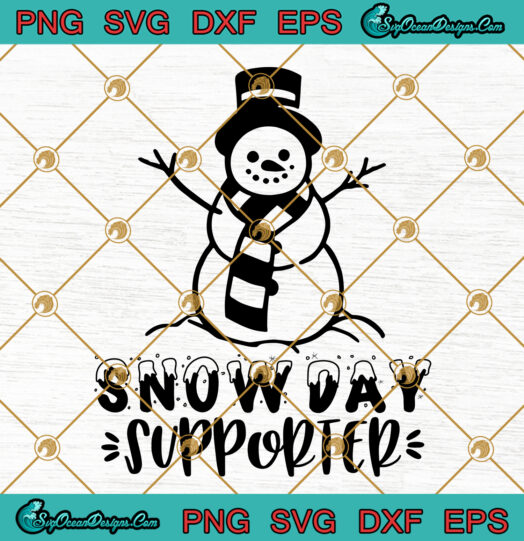 Snow Day Supporter Svg Png