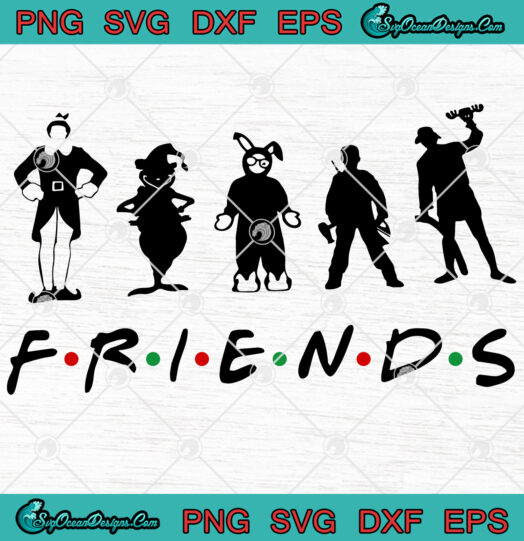Friend christmas Movie svg png