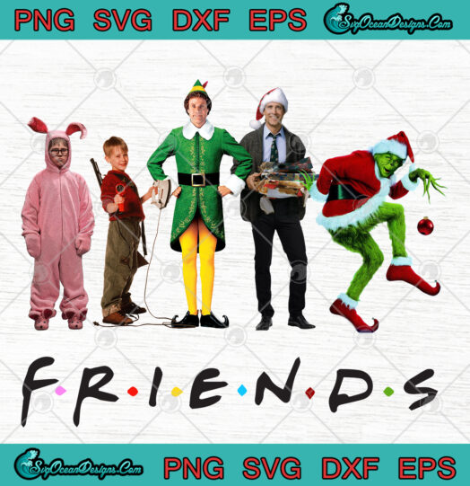 Friend christmas Movie svg png eps