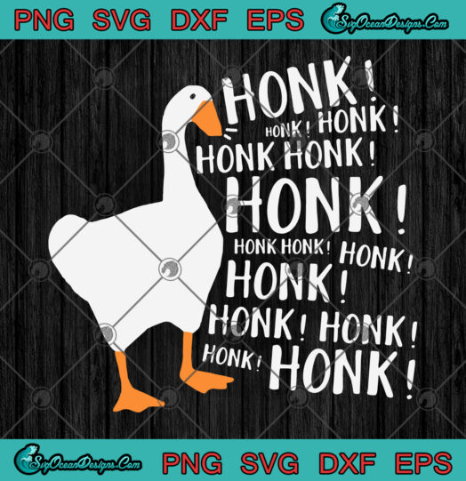 Goose Honk Honking svg png