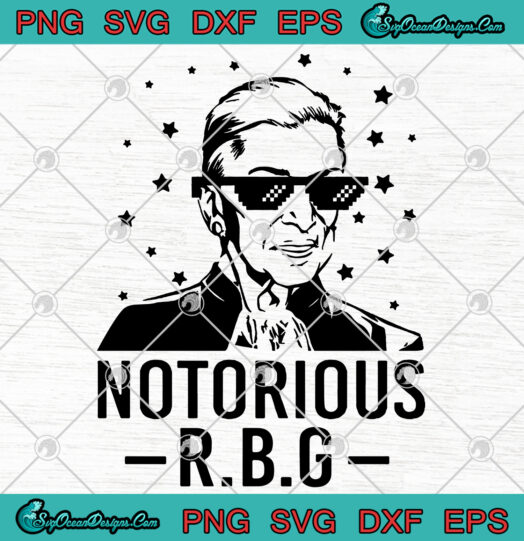 Notorious RBG svg png