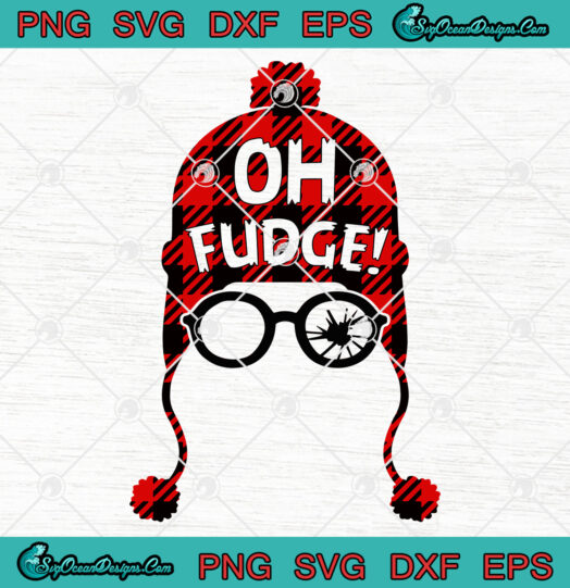 Oh fudge Christmas story svgYoull Shoot Your Eye Out svg
