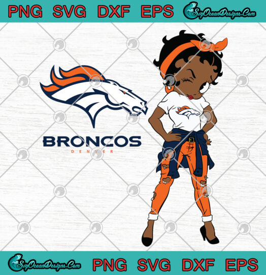 Betty Boop Denver Broncos
