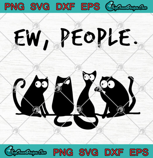 Ew People Cats SVG png