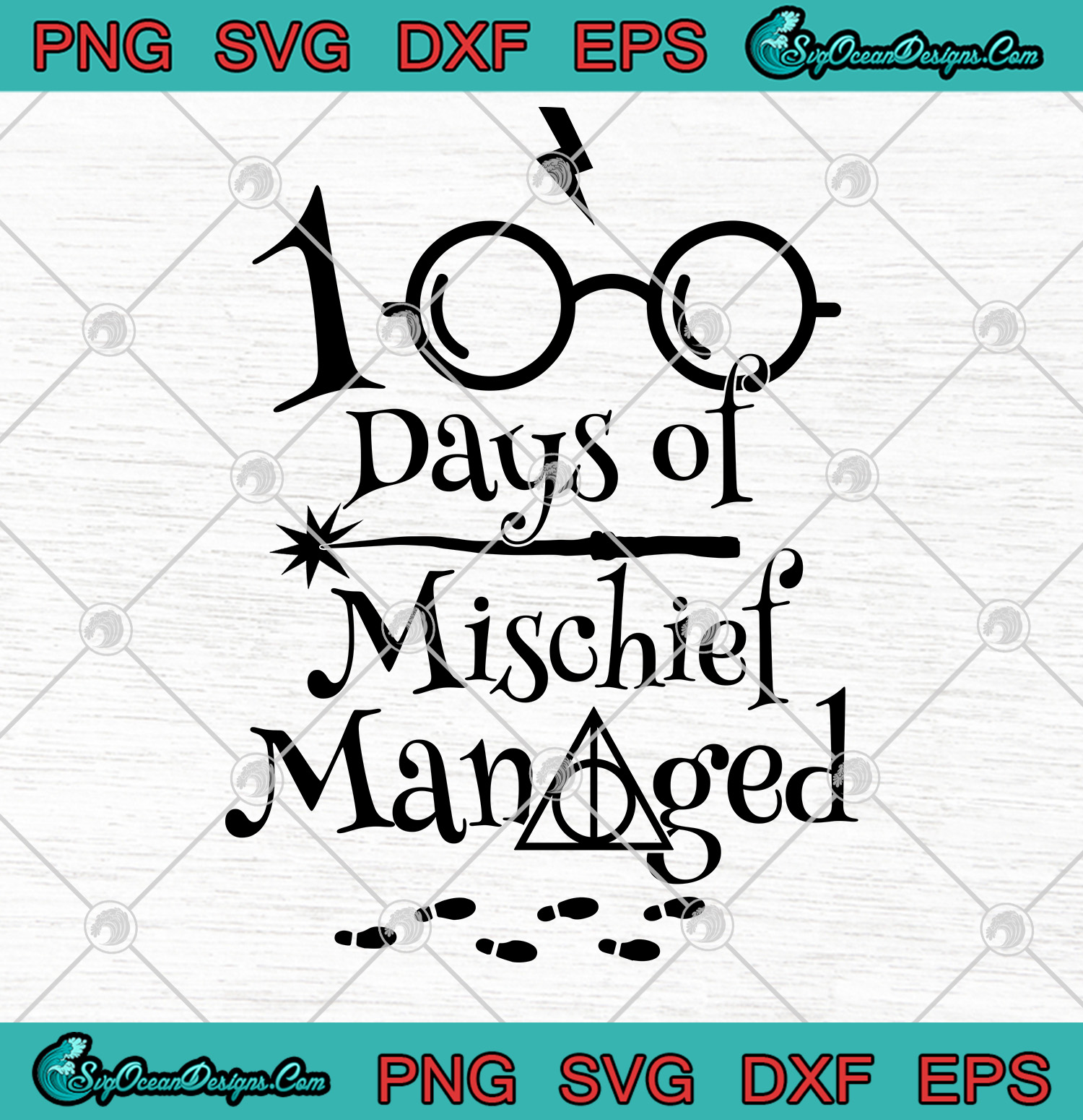 Download Harry Potter 100 Days Of Mischief Managed SVG PNG EPS ...