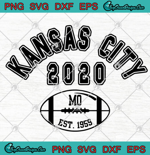 Kansas City Football Vintage KC Retro Chief 2020 svg png