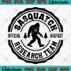 Sasquatch Official bigfoot Research Team SVG PNG EPS DXF-BigFoot SVG PNG Art Vector