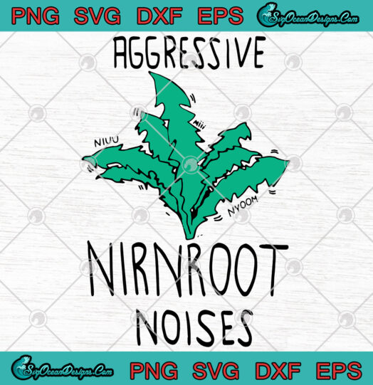 Aggressive Nirnroot Noises SVG