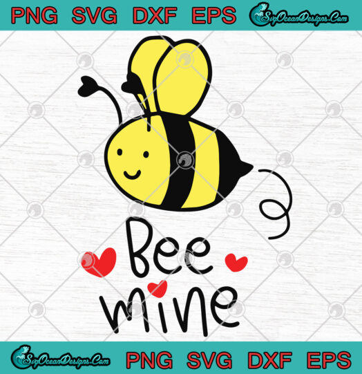 Bee Mine Valentine SVG