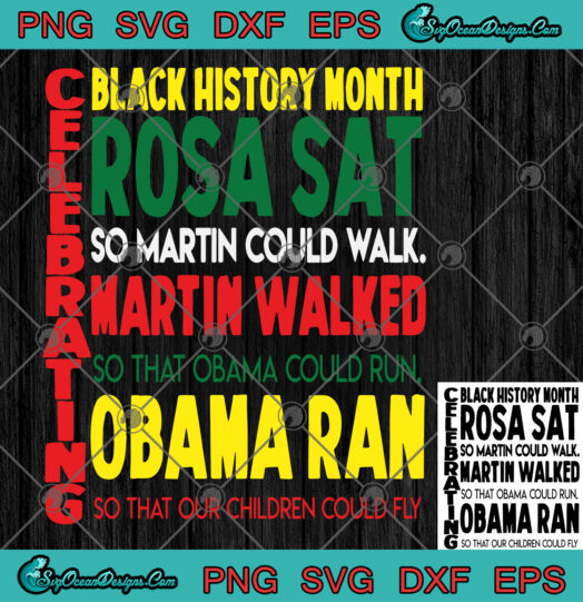 Celebrate Pride in Black History SVG