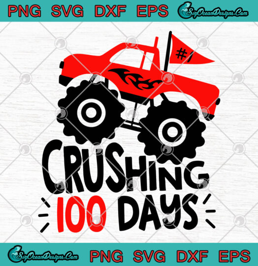 Crushing 100 days svg png
