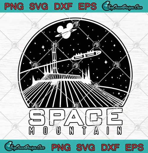 Disney Space Mountain SVG PNG EPS DXF Walt Disney World Resort SVG ...