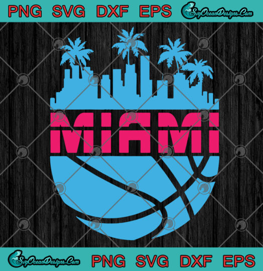 Miami Basketball svg png