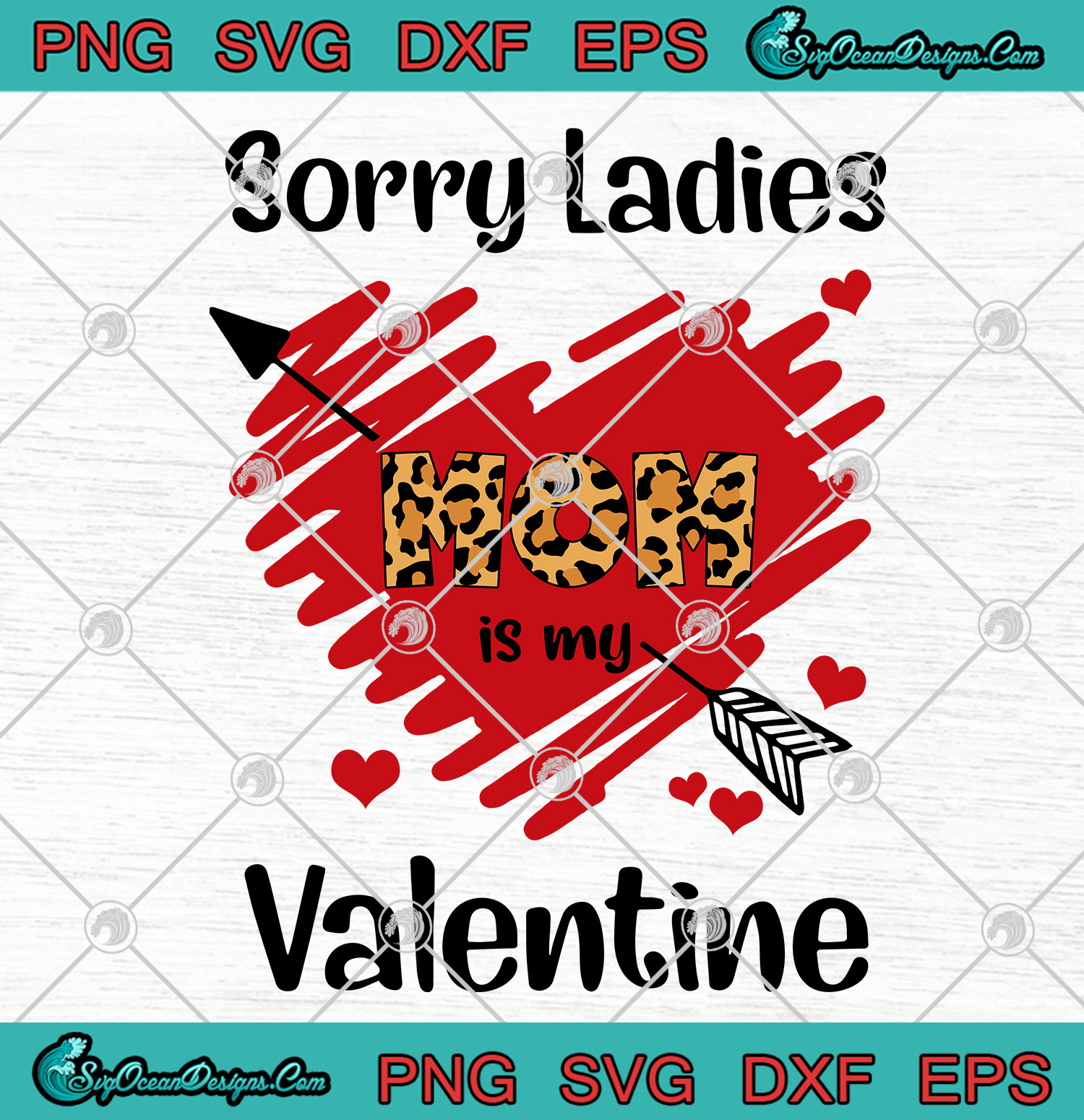 Download Sorry Ladies Mom Is My Valentine SVG PNG - Valentine's Day ...