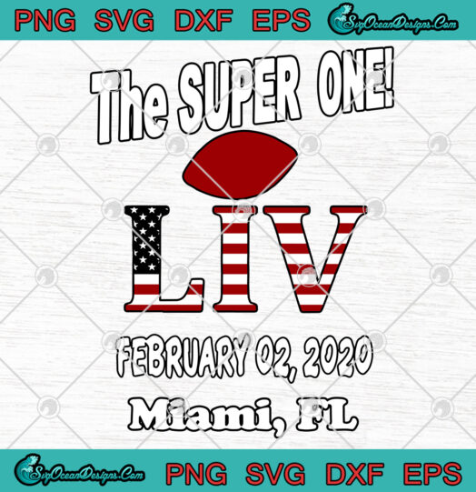 The Super One Liv February 022020 svg