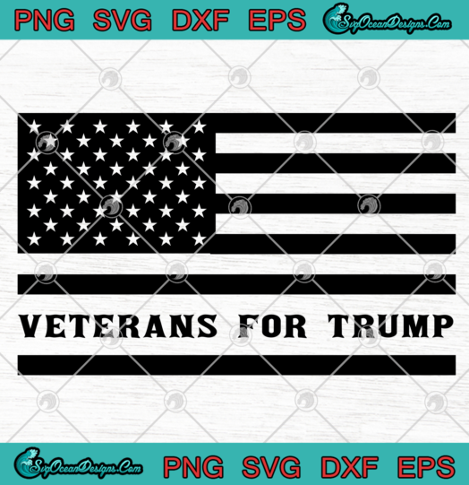Veterans For Trump svg png