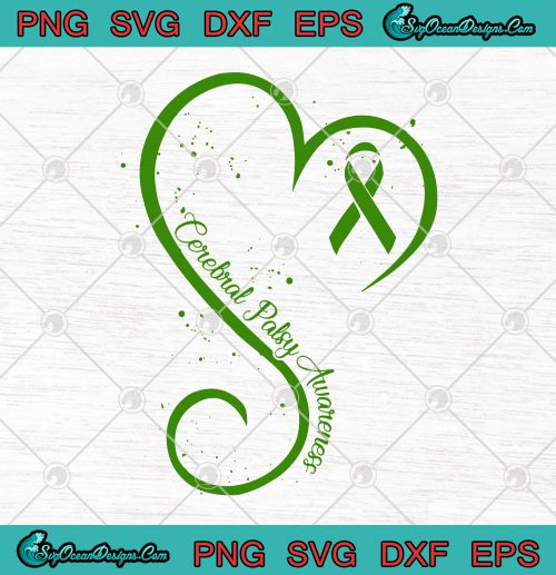 Cerebral Palsy Awareness SVG-Cerebral Palsy Awareness Ribbon SVG ...