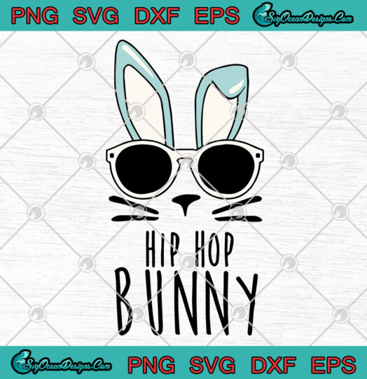 Hip Hop Bunny svg png