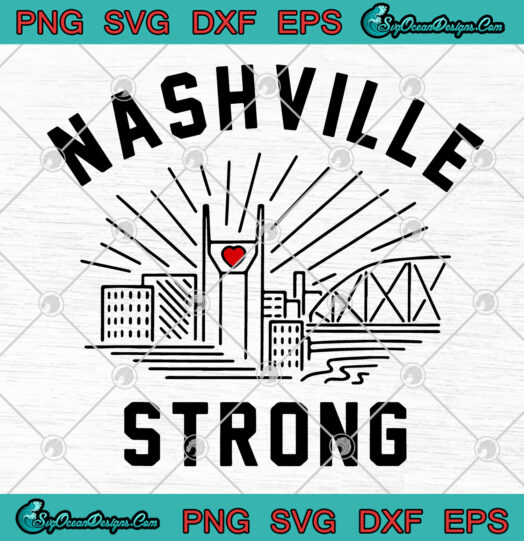 Nashville Strong svg