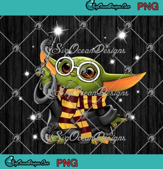 Star Wars Baby Yoda Harry Potter PNG