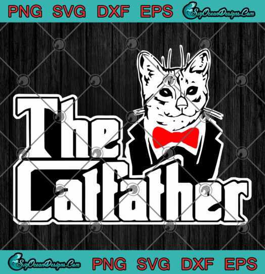 The catfather svg png