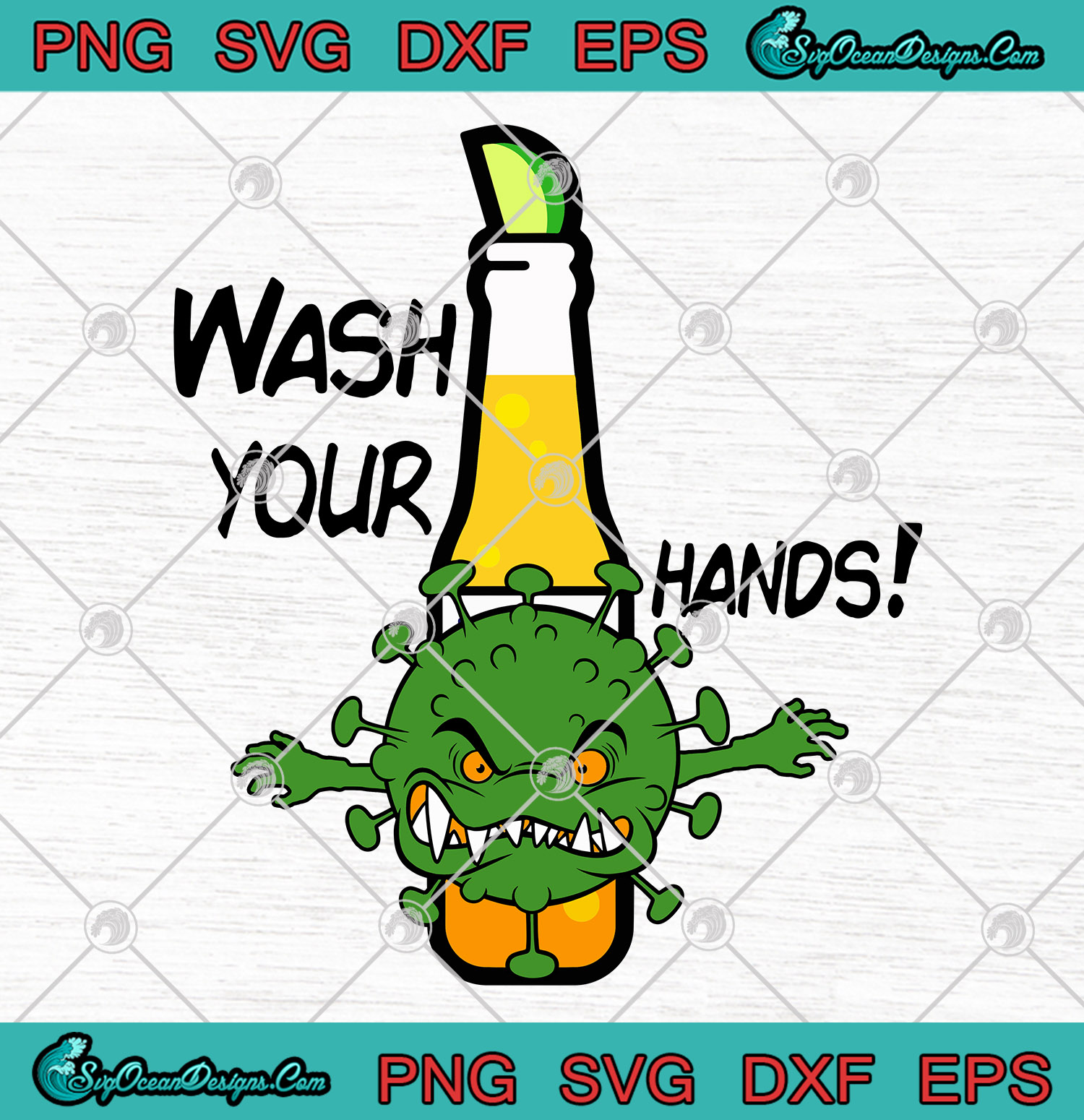 Download Corona Wash Your Hands Funny SVG PNG - Coronavirus ...