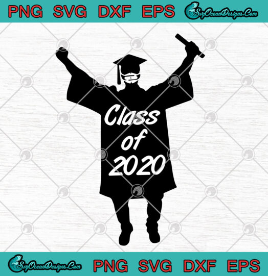 Class Of 2020 Graduation Mask
