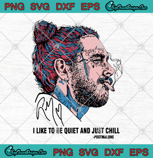 I Like To Be Quiet And Just Chill Post Malone