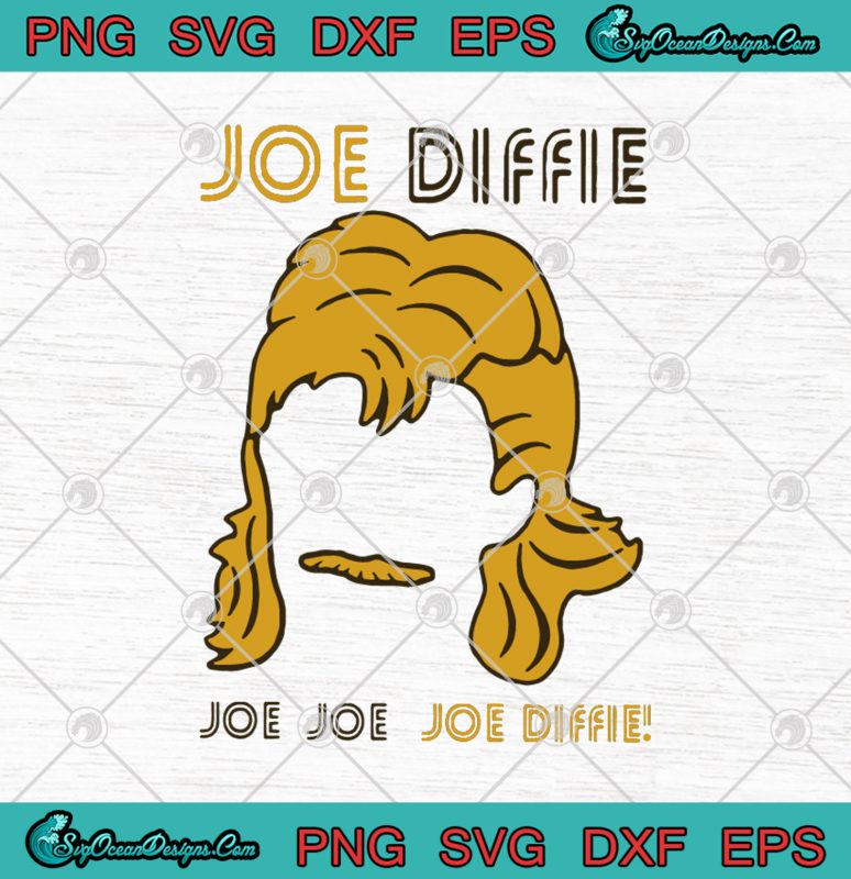 Joe Diffie SVG PNG EPS DXF Cutting File Cricut Silhouette Art